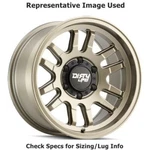 Wheel Group 9310-7973MGD12 Dirty Life Canyon 17"X9" Satin Gold New. Price: $208.29.