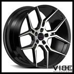 20" Giovanna Haleb Machined Black Concave Wheels Rims Fits Chevrolet Camaro Ss New. Price: $2600.00.