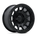 18X9 Fuel 1PC FC884 Fortress 5X5.0 20MM Matte Black W/ Gloss Lip New. Price: $420.00.