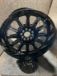 (qty 1) Anthem Off-road Intimidator Black Wheel Rim 20X10 5X127/139.7 -24MM New. Price: $188.99.