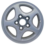 Refurbished Painted Silver Rear Aluminum Wheel 14 X 4261117120 Remanufactured. Price: $203.64.