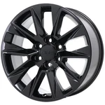 20" Chevrolet Silverado 1500 Wheel Rim Factory Oem 5919 2019-2024 Gloss Black Remanufactured. Price: $495.00.