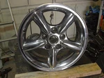 Chrome Wheel Jeep Grand Cherokee 52080260AA Used. Price: $135.00.