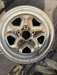 Wheel 14X7 Steel Rally Fits 82-85 Camaro 4672 Used. Price: $68.00.