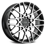 Vision 474 Recoil Wheel 18X8 (38, 5X120.65, 73.1) Black Single Rim New. Price: $266.28.