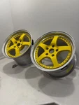 Hre 545 3 Piece Wheels 5X120.65 18X11 +55 (pair) Used. Price: $1295.00.