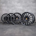 Porsche Panamera Wheels Rims 20 Inch G1 97036298005 97036298006 Black New Neu. Price: $2328.30.