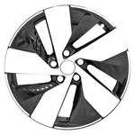For Volkswagen Taos 24 Alloy Factory Wheel 5-SPOKE Machined Gloss Black 18X7.5 Used. Price: $286.10.