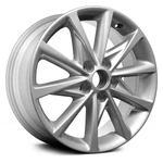 For Toyota Prius 12-18 Alloy Factory Wheel 10 I-spoke Painted Silver 17X7 New. Price: $203.61.