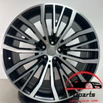 Bmw 640I 740I 745I 750I Oem Wheel Rim Rear 86374 36116877019 Remanufactured. Price: $653.39.