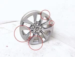 2021-2024 Toyota Sienna 17X7" Aluminium Alloy Wheel Rim 42611-08160 Used. Price: $234.41.