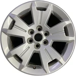 Chevrolet Silver Colorado Factory Rim 17X8 2015-2019 Oem Alloy Original 5672 Used. Price: $234.62.