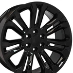 22X9 Black CK159 5666 Wheels Set Fits Escalade Sierra Yukon New. Price: $960.00.
