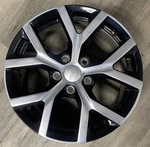 21-24 Jeep Grand Cherokee Black Polished 18X8 Y-spoke Aluminum Rim Aly 9285 Used. Price: $209.00.