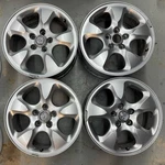 Jaguar Type Wheels Rims Oem Silver XR83-1007-FA 16X7.5 60 Set Italy Used. Price: $599.99.