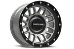 Raceline Podium Beadlock WHEEL-15X6-5+1 OFFSET-4/137-BLACK/GRAY-A93SG-56037+40 New. Price: $279.23.