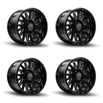 Set 4 20" Thret Offroad Omega 902 Gloss Black Milled 20X10 Wheels 8X180 -21MM New. Price: $1684.00.