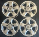 Toyota Land Cruiser 100 Series Factory Oem 16" Wheels 16X8 Rims 5X150 Set 69380 Used. Price: $479.20.