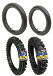 Honda CRF110F CRF70F Front & Rear Tire Set Dunlop MX34 With Heavy Duty Tubes New. Price: $134.95.