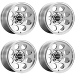 Set 17" Vision 56 Midway Polished 17X7 Wheels 5X4.5 (5X114.3) 38MM Offroad Rim New. Price: $886.72.
