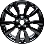 New 17" X Black Alloy Replacement Wheel Rim 2017-2020 For Nissan Rogue. Price: $224.99.