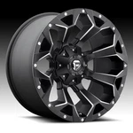 Fuel Assault Matte Black Milled 18X9 5X4.5 / 5X5 -12MM (D54618902645) New. Price: $395.00.