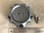 Vision Wheels Gunmetal Rim Hub Cover Center Cap C353GM-65V LG1711-05 Used. Price: $44.75.