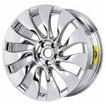 20" Tesla Model Pvd Bright Chrome-c Wheel Rim Factory Oem ALY95135 2021-2023 New. Price: $595.00.