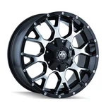 Mayhem Wheel Warrior (8015) Gloss Black Machined 8015-8978B18 New. Price: $284.99.