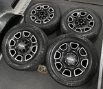 Ford Platinum 20" F-250 F-350 Oem Black Wheels Tires Lariat Limited Xl Rims Tpms Used. Price: $1699.99.