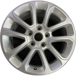 Jeep Silver Grand Cherokee Oem Wheel 18 2014-2016 Original Rim Factory 9136A Used. Price: $167.37.