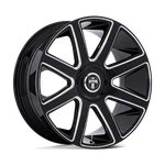 24X9 Dub DC273 Pull Gloss Black Milled Wheel 5X115/5X120 (15MM) New. Price: $529.20.
