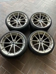 Brixton Forged Brushed Bmw M3 M4 M2 F80 F82 F83 F87- Wheels And Tires. Used. Price: $2950.00.