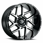 20" Vision 360 Sliver Gloss Black Machined Face 20X10 Wheel 8X6.5 (8X165.1) -25M New. Price: $357.92.