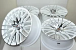 New 18X8 Ddr Zuki White/polished 18" Rims Wheels 5X114.3 38MM Offset. Price: $859.00.