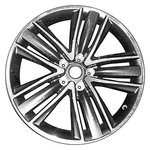 For Infiniti Q50 14 Alloy Factory Wheel Triple 5-SPOKE Machined & Medium Used. Price: $282.98.
