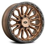 Vision 405 Korupt Wheel 17X9 (-12, 8X165.1, 125.2) Bronze Single Rim New. Price: $292.03.