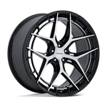 Niche NC286 Riviera Gloss Black Machined Face Rims: 22X9, 5X114.3/5X4.5, 38 Mm New. Price: $535.00.
