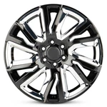 New Wheel For 2019-2020 Chevrolet Silverado 1500 22 Inch Black Alloy Rim. Price: $334.35.