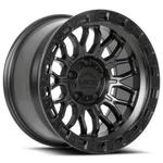 Lock Offroad Combat 17X9 5X127 -12ET 71.5 Matte Black W/ Ring Wheel New. Price: $288.00.