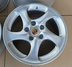 18 Oem Factory Porsche 911 996 Turbo Twist Hollow Wheel Rim Front Only New. Price: $1396.00.