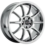 16X7 Vision 425 Bane Chrome Wheel 5X110/5X115 (38MM) New. Price: $278.53.