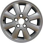 Refurbished 16X6.5 Painted Silver Wheel Fits 2002-2006 Toyota Camry 560-69417 Remanufactured. Price: $205.96.