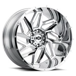 22X12 Vision Off-road 361 Spyder Chrome Wheel 8X170 (-51MM) New. Price: $639.69.