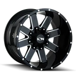 New 17X9 Ion 141 Gloss Black Milled 8X165.1 8X6.5 ET18 CB130.8 Wheel Rim. Price: $228.08.