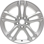 New 17" 7.5" 5X108 Silver Alloy Wheel Rim 2015-2019 Ford Fusion. Price: $209.99.