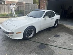 Porsche 1984 944 White With Black Rims. All Original. Low Mileage. Used. Price: $7500.00.