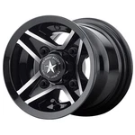 Fairway Alloy FA127 Divot 8X7 4X101.6 Offset Gloss Black Machined (qty 1) New. Price: $75.77.