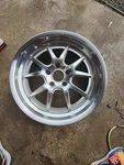 One TTR19-896160 18 4.75 Rocket Racing Wheel Attack Titanium/machined New. Price: $500.00.
