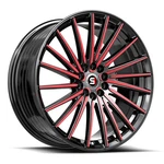 SPEC-1 Wheels Rim SP-68 17X7.5 5X114.3/5X120 ET42 73.1CB Gloss Black & Red New. Price: $276.80.